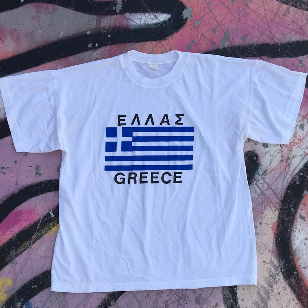 Nostalgic/Authentic/vintage Greece Tee